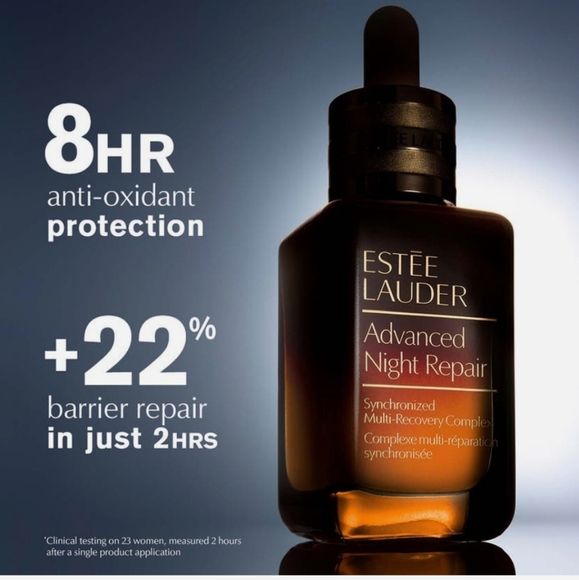 Estee Lauder Nighttime Experts Serum & Oil - Brown and Gold - Picture 3 of 5